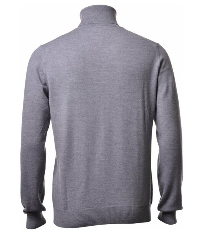 merino wollen coltrui lichtgrijs