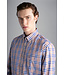regular fit overhemd blauw ruit
