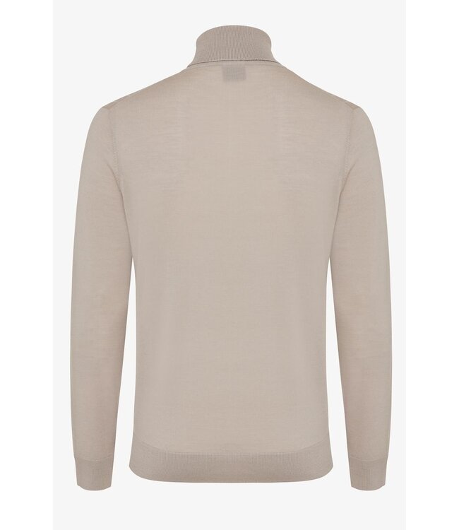 merino wollen coltrui beige