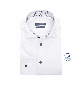 Ledûb modern fit overhemd wit