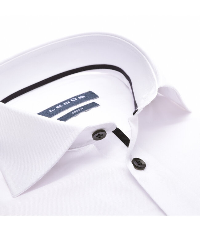 slim fit overhemd wit