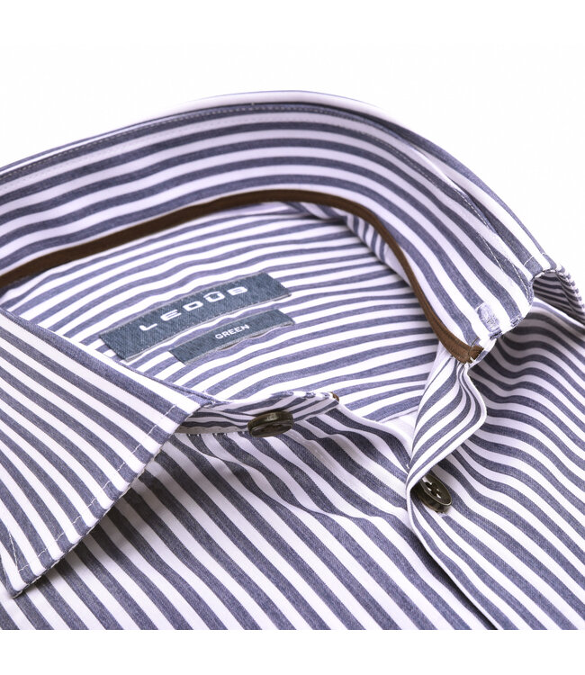 slim fit overhemd marine streep