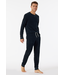 Schiesser corduroy pyjama nachtblauw