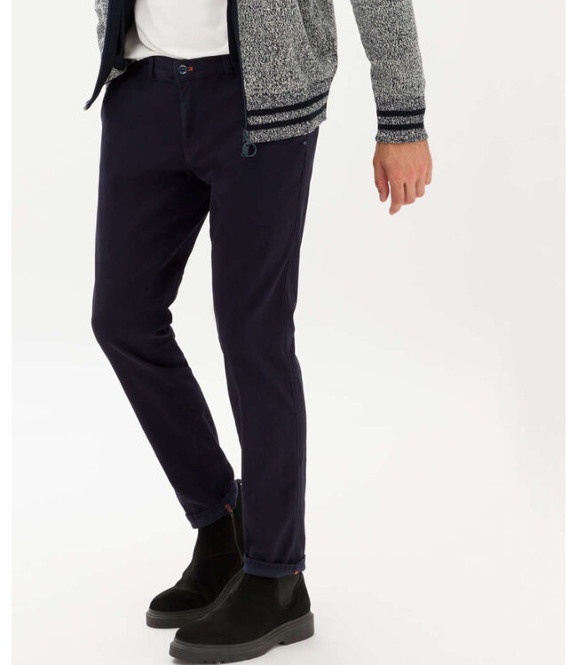 Silvio modern fit chino marine