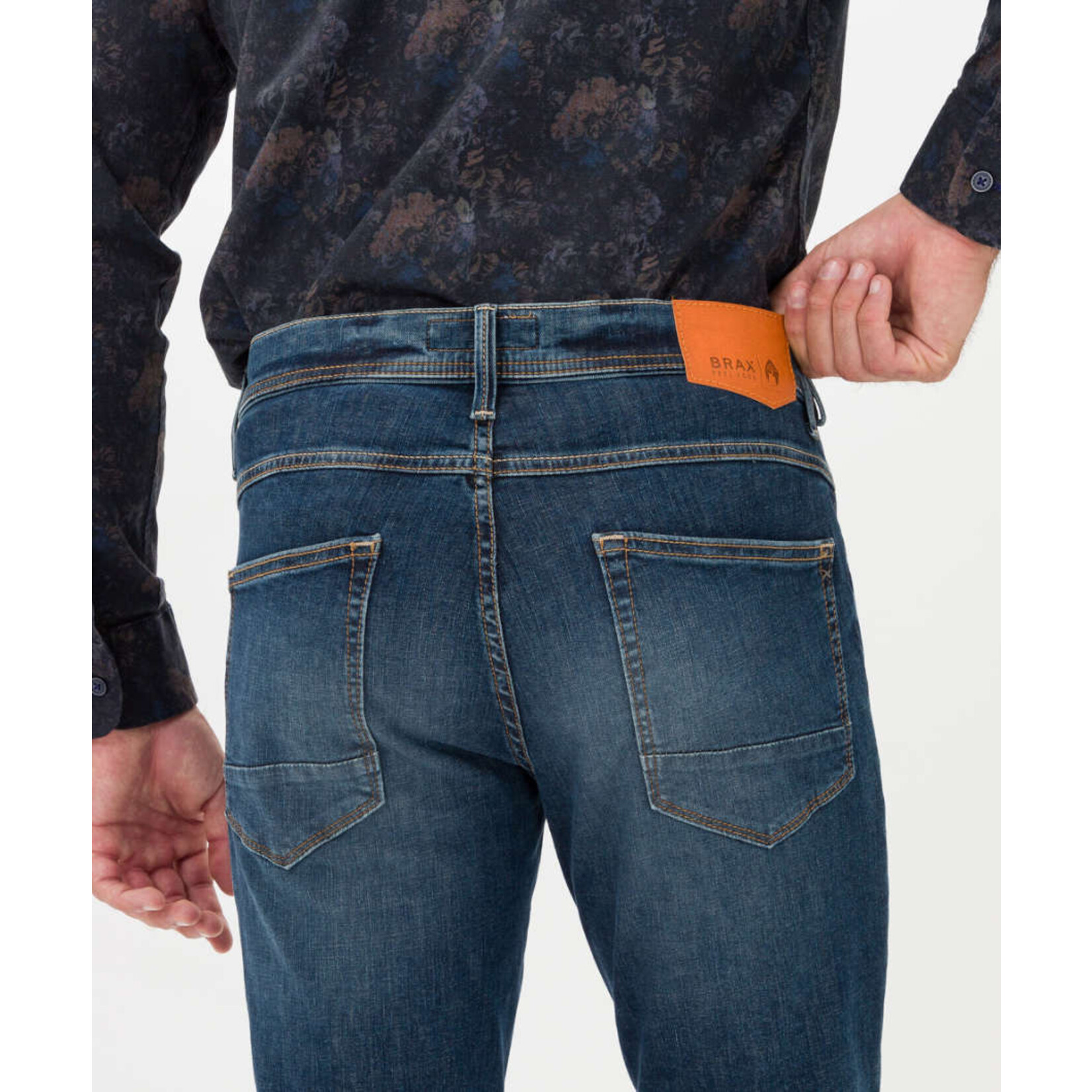 Brax Chris slim fit jeans blauw