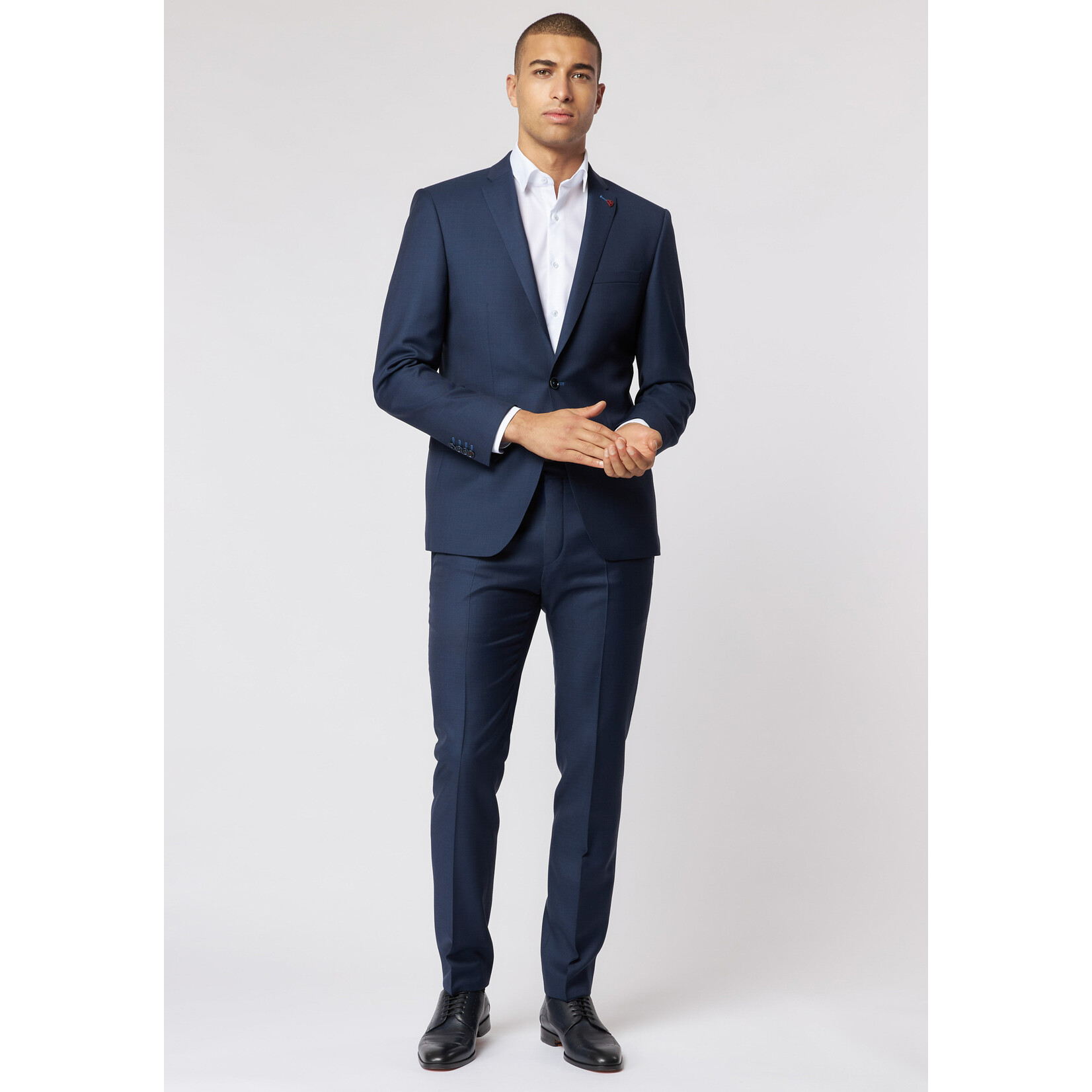 Roy Robson slim fit Marlane kostuum blauw