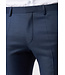 slim fit Marlane kostuum blauw