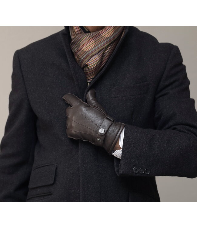 Henry handschoen bruin