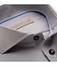 tailored fit overhemd grijs met cut away boord