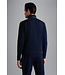 sweatvest met Alcantara® details marine