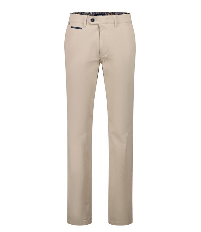 Benny-3 modern fit zomer chino beige
