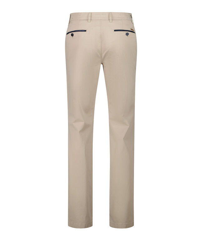 Benny-3 modern fit zomer chino beige