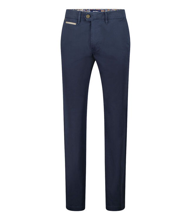 Benny-3 modern fit zomer chino marine