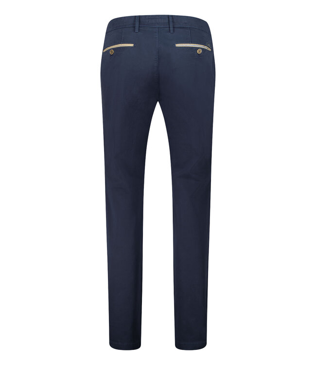 Benny-3 modern fit zomer chino marine