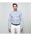 slim fit stretch overhemd lichtblauw streep