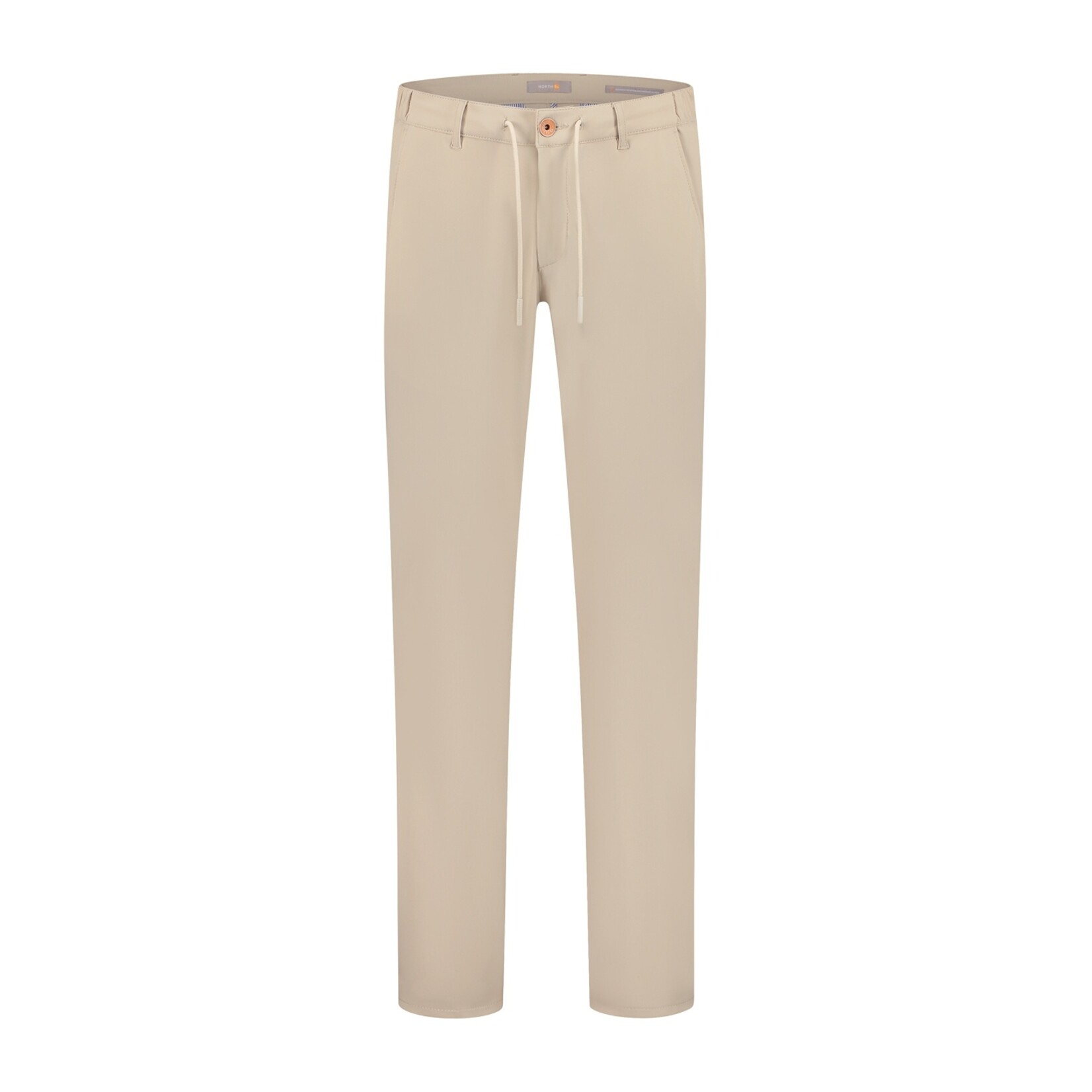 North.84 slim fit travel chino light sand