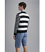 wollen trui met gestreept patroon