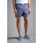 Paul & Shark zwemshort geometrisch blauw