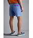 zwemshort micro patroon blauw