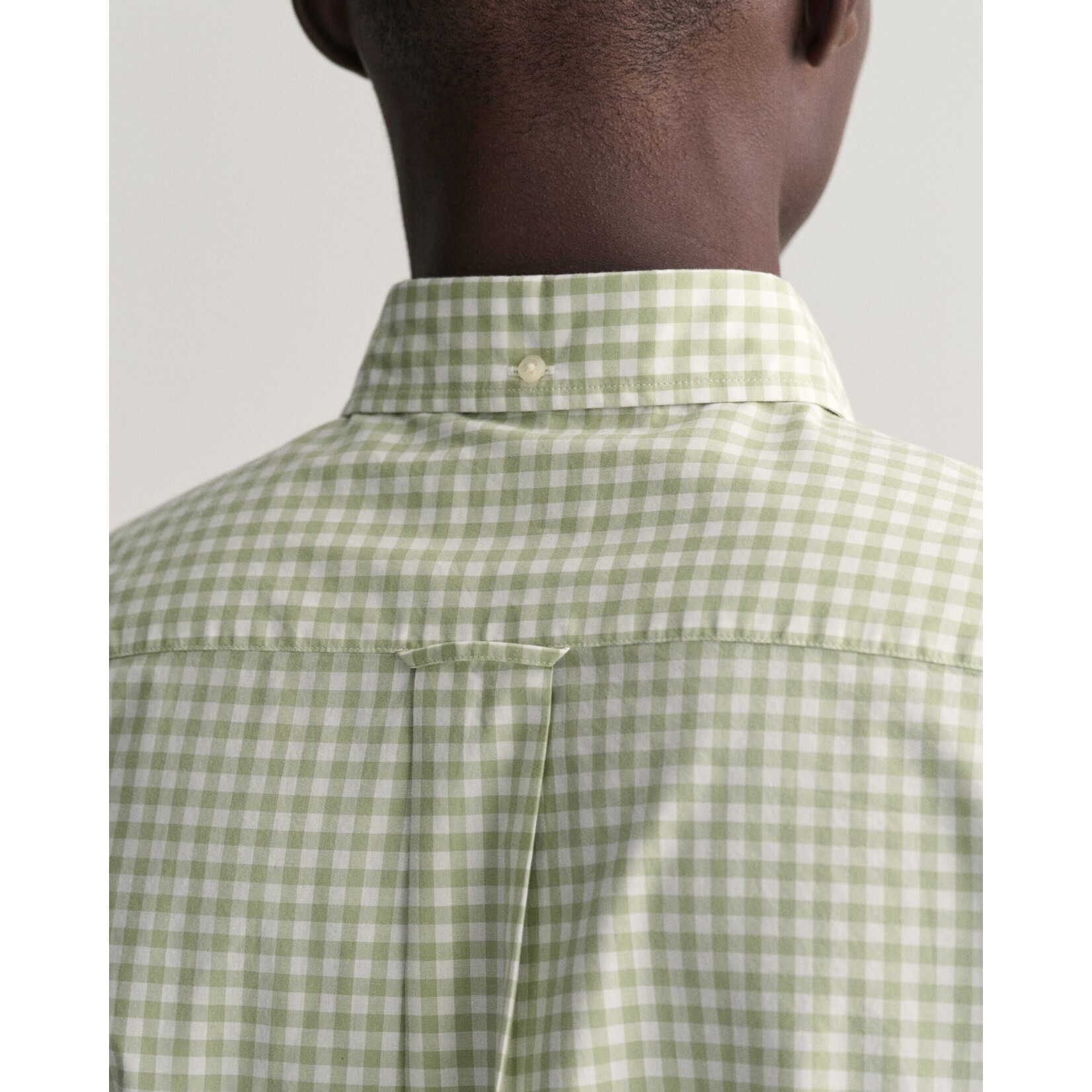 GANT regular fit overhemd matcha ruit