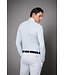 jersey overhemd lichtblauw print