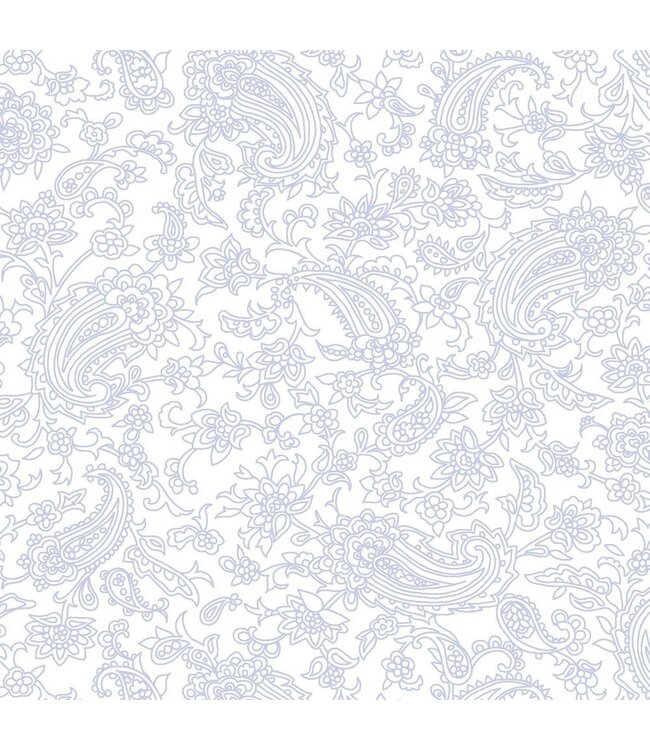 jersey overhemd lichtblauw print