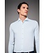 jersey overhemd lichtblauw print