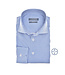 modern fit stretch overhemd blauw print
