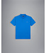 basic korte mouw piqué polo cobalt