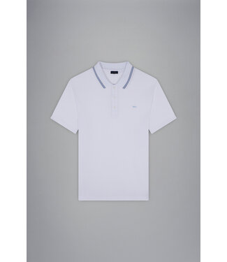Paul & Shark korte mouw piqué polo wit