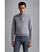 zomerwollen trui met Alcantara® details lichtgrijs