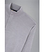 zomerwollen trui met Alcantara® details lichtgrijs