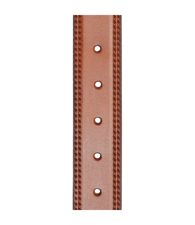 Manovo leren riem cognac
