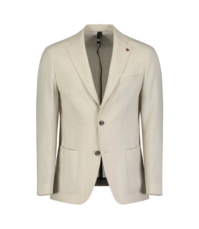 2-delig slim fit zomerpak beige