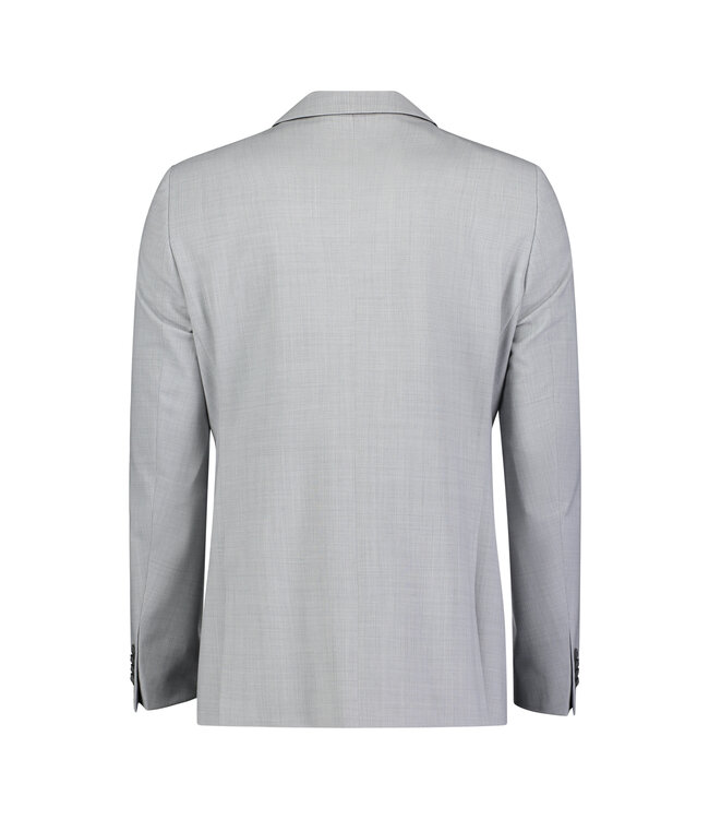 2-delig slim fit zomerpak lichtgrijs