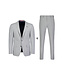 Roy Robson 2-delig slim fit zomerpak lichtgrijs