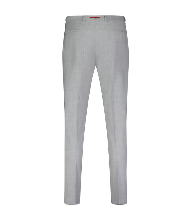 2-delig slim fit zomerpak lichtgrijs