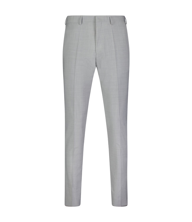 2-delig slim fit zomerpak lichtgrijs