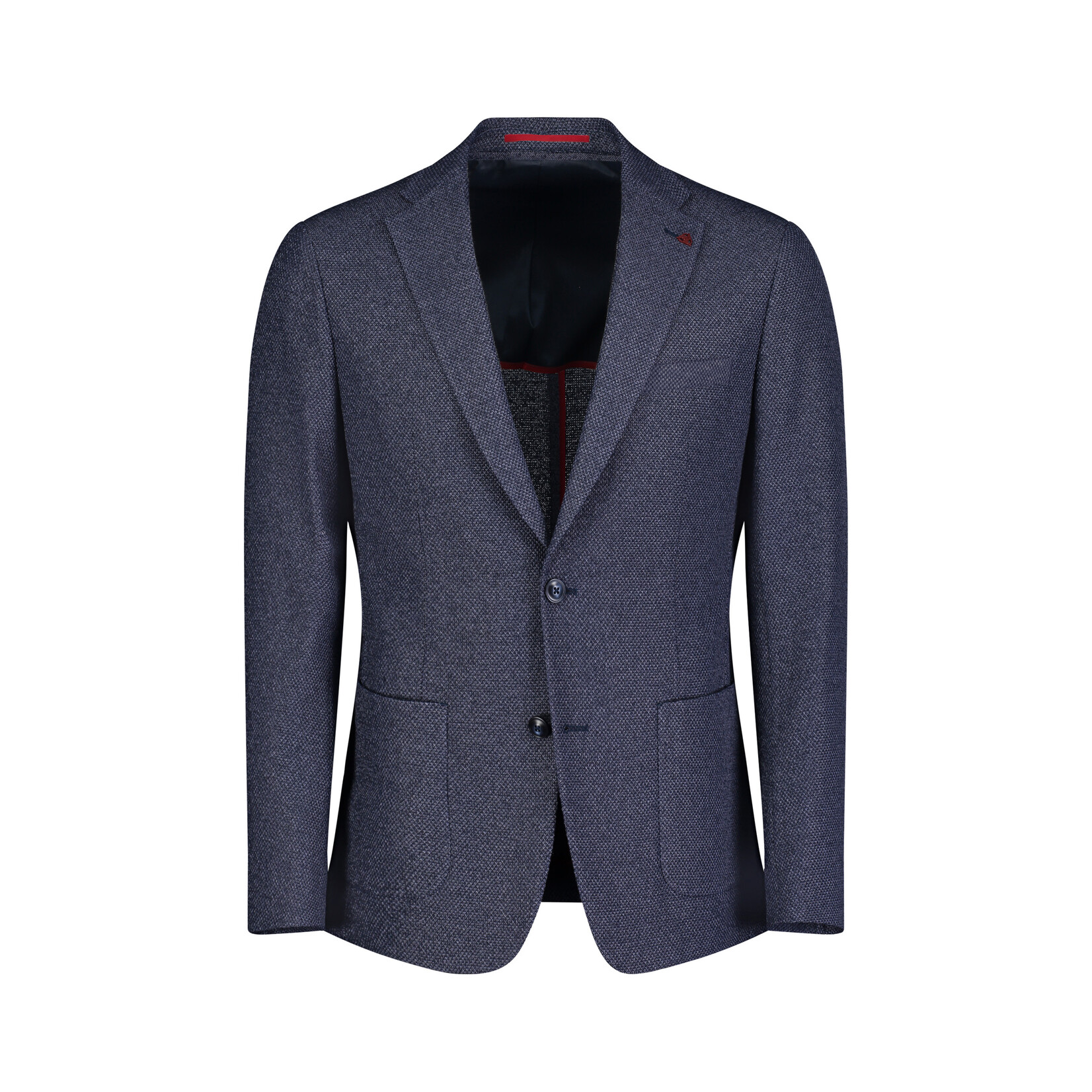 Roy Robson slim fit zomercolbert donkerblauw