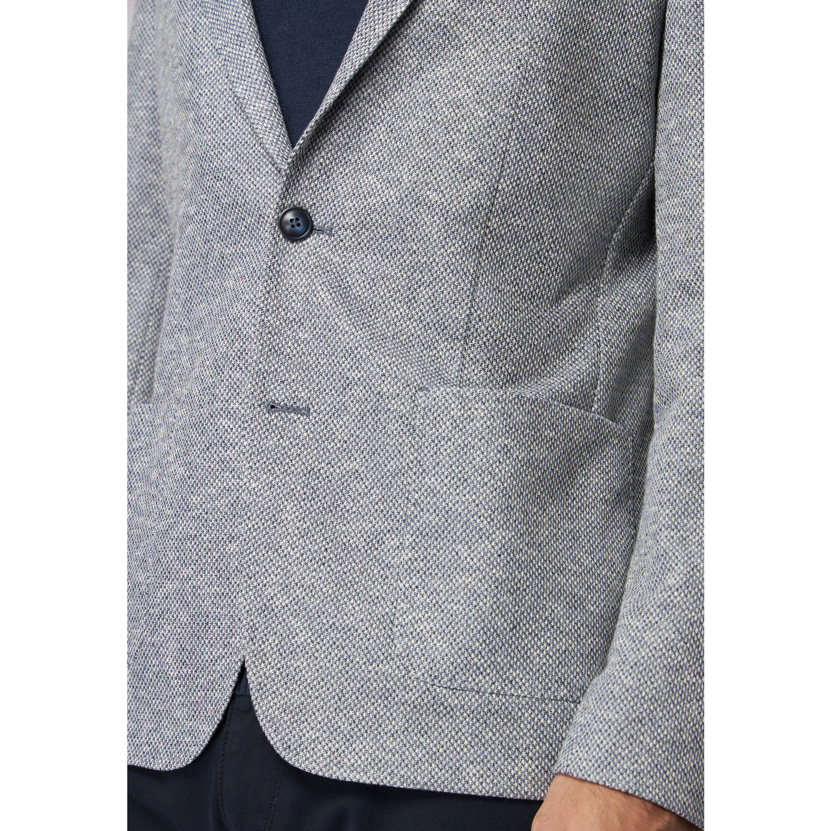 Roy Robson slim fit zomercolbert blauw