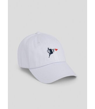 Façonnable baseball vlag cap wit