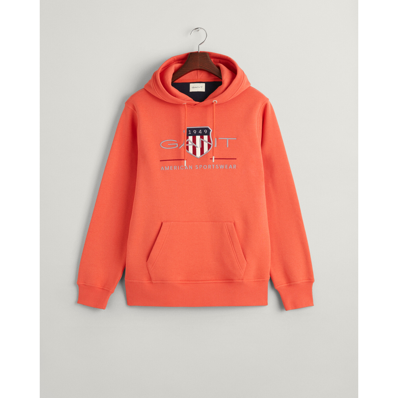 GANT archive shield hoodie oranje