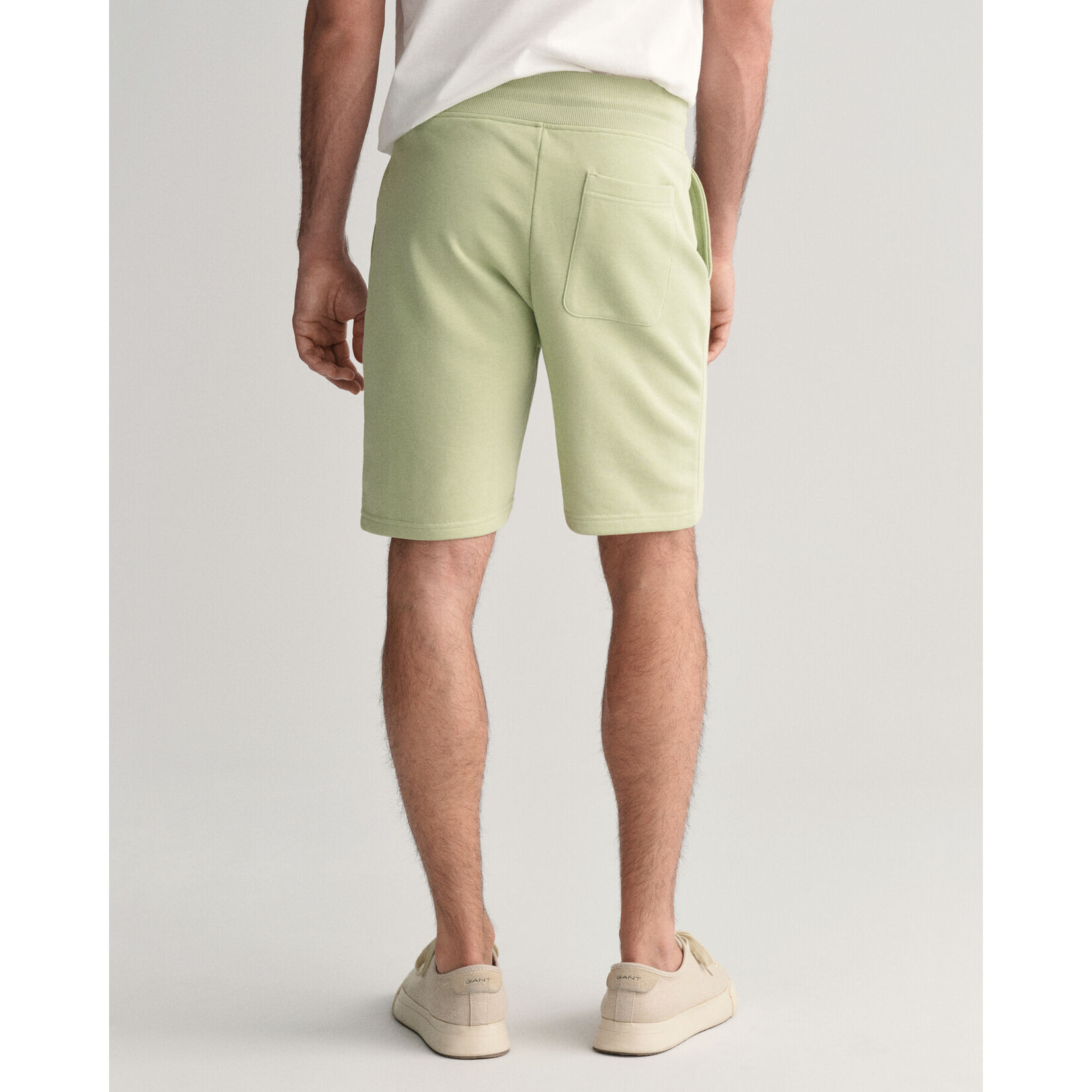 GANT shield joggingshort matcha groen