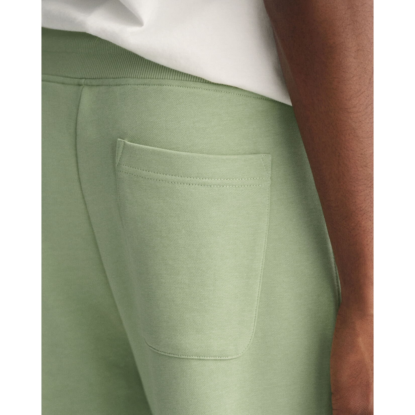 GANT shield joggingbroek matcha groen