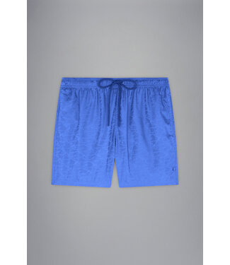Paul & Shark zwemshort met haaienprint blauw