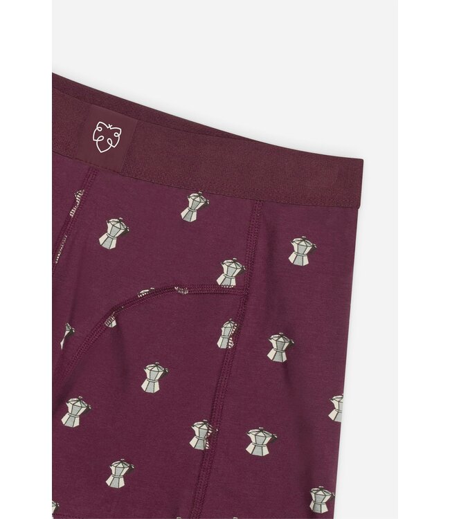 Underwear boxer Burgundy Percolator