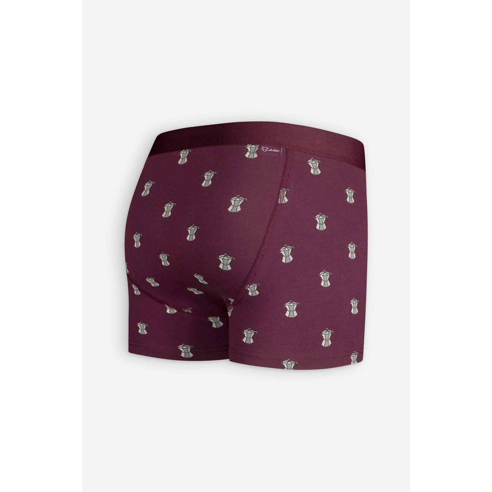 A-dam Underwear boxer Burgundy Percolator