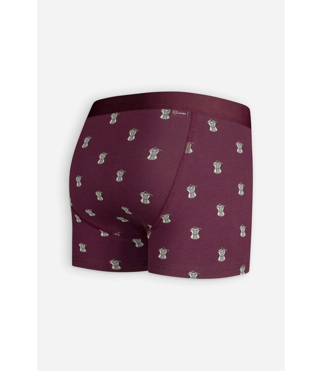 Underwear boxer Burgundy Percolator