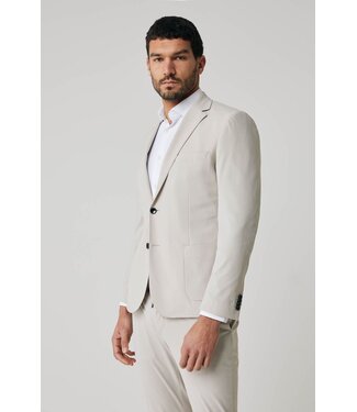 Gentiluomo dynamic stretch travel colbert beige