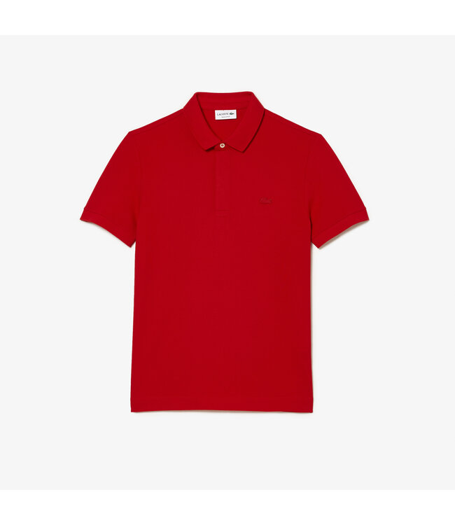 Smart Paris korte mouw polo rood